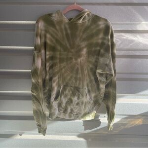 The Great. tie dye the gym hoodie